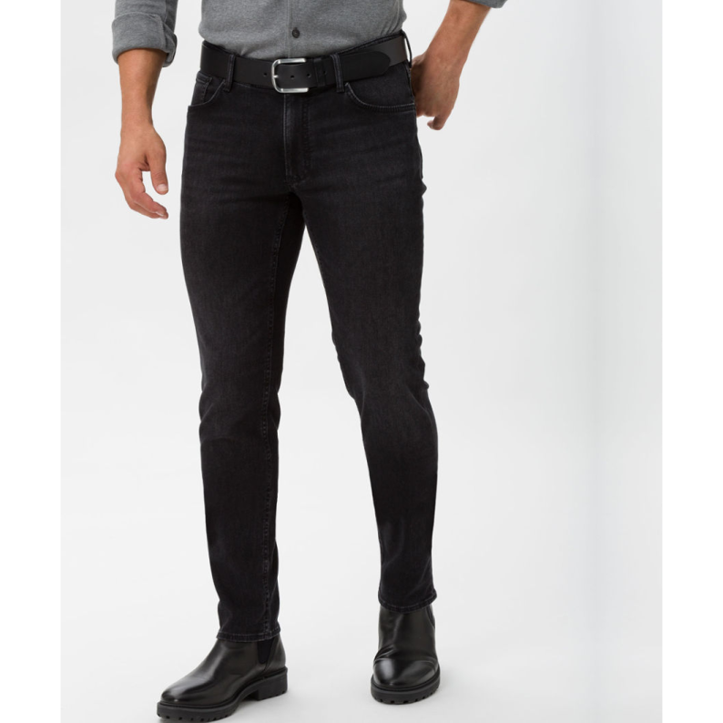 Chuck jeans Modern Used– - Brax five-pocket 85-6324 Fit Black Jepsons Hi-FLEX: